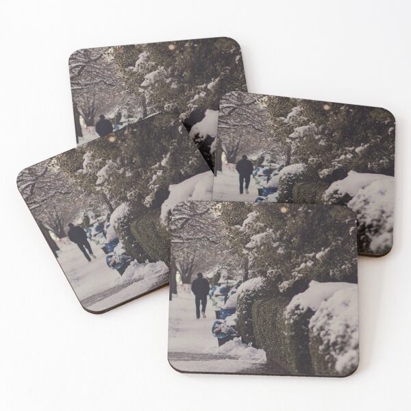 Item preview, Snow Landscape street photography Harrogate designed and sold by SMYTO.