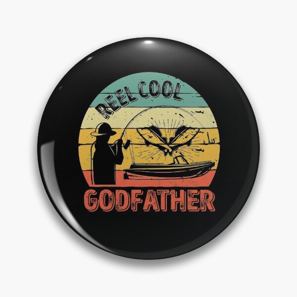 Item preview, Reel Cool Godfather Shirt Regalo de Navidad divertido del pescador designed and sold by KuznecovaDesign.