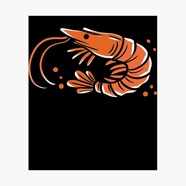 Artikelvorschau, Shrimp Seafood Prawn entworfen und verkauft von CreativeGiftShp.