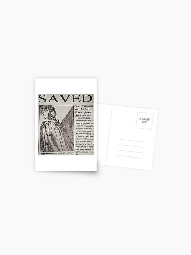 Unbreakable Newspaper Article Postcard By Mpbaldwin Redbubble