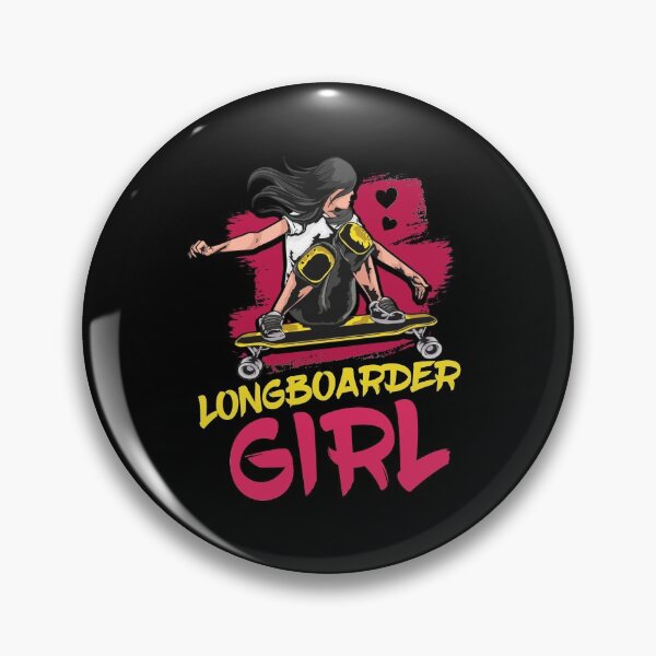 Item preview, Longboarding Longboarder Girl Longboarder designed and sold by CreativeGiftShp.