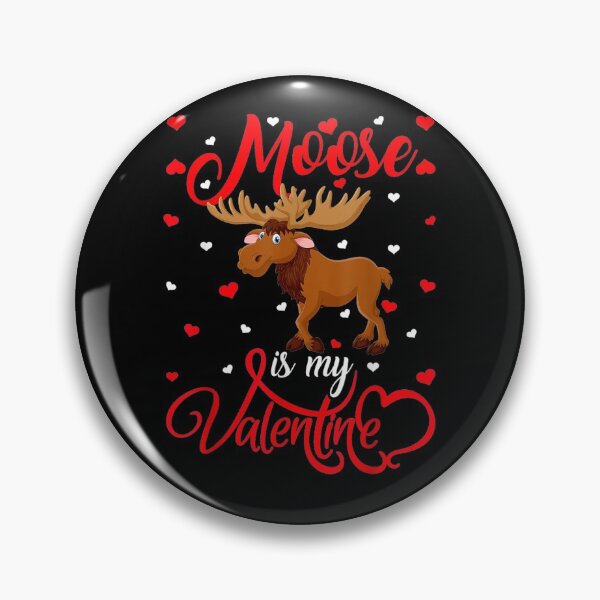 Artikelvorschau, Elch ist mein Valentinsgruß Lustiger Elch-Valentinstag entworfen und verkauft von PrintexDesigns.