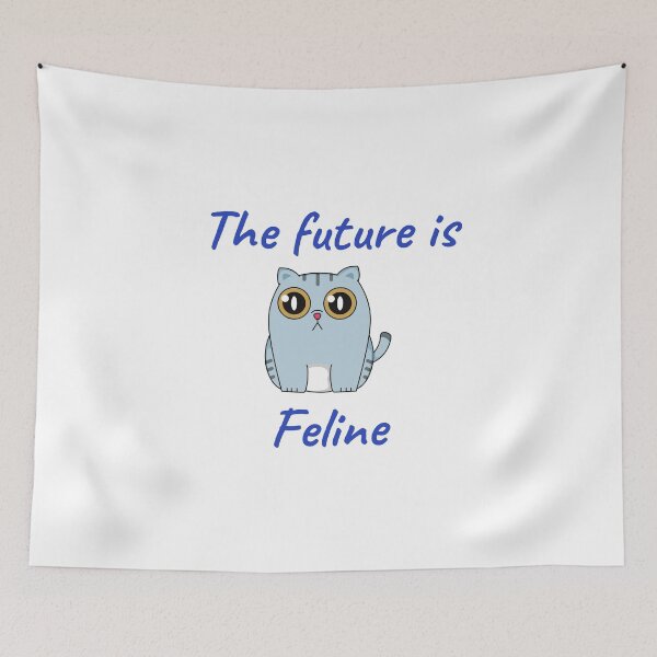 Item preview, The Future Is Feline designed and sold by Fioranoclthing.