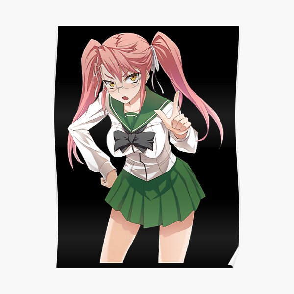 Highschool Of The Dead Posters Redbubble Highschool Of The Dead Posters Redbubble