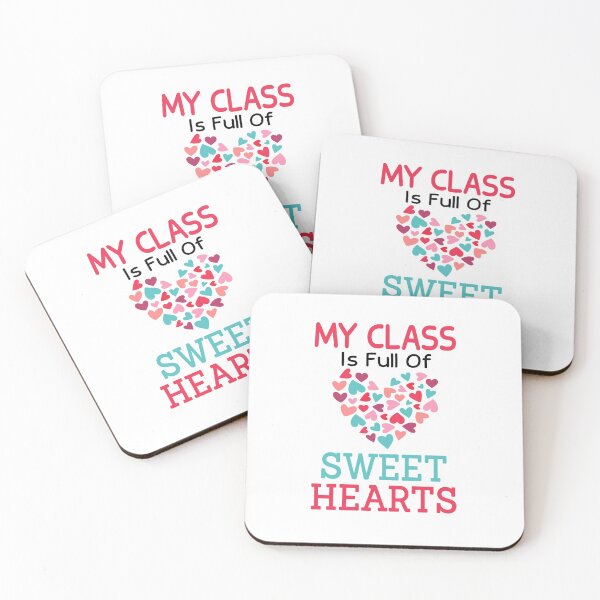 Item preview, My Class Is Full Of Sweethearts Teacher Valentines Funny designed and sold by JustGift.