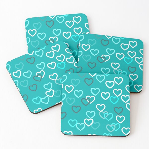 Item preview, Blue Heart Pattern designed and sold by mriduasif03.