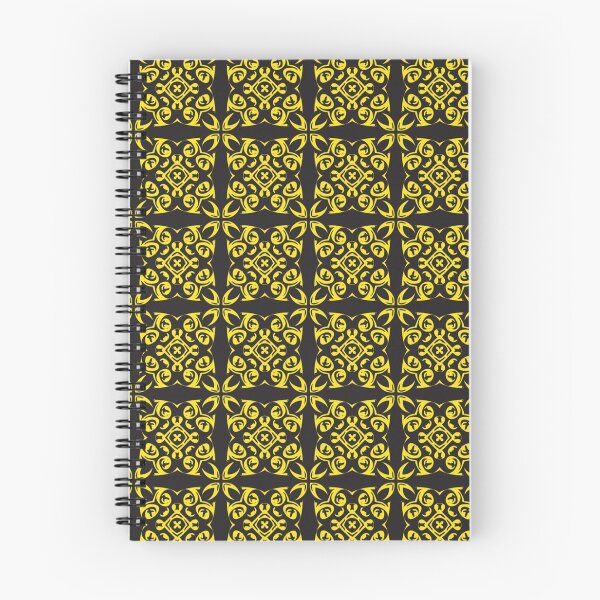 Item preview, The Palace Pattern in Yellow and Black Design 489 designed and sold by Artnigel.