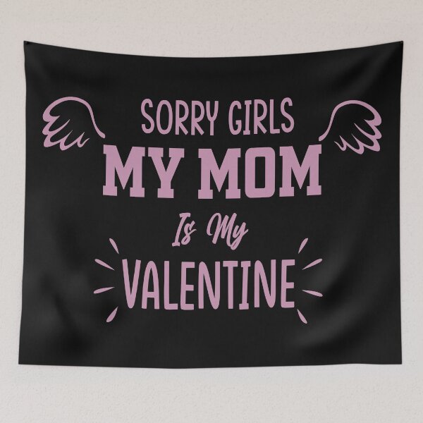 Item preview, Copie de sorry girls mummy is my valentine designed and sold by Unohana.
