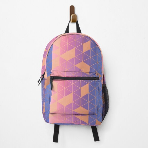 Item preview, Rose Gold Metallic On Pink Purple Blue designed and sold by Lucky-Town-Art.