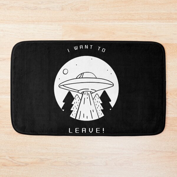 Item preview, I want to leave UFO alien  designed and sold by Rainces.
