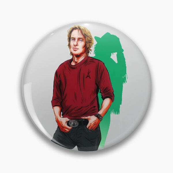 Item preview, Owen Wilson - An illustration by Paul Cemmick designed and sold by TIGERDAVER.
