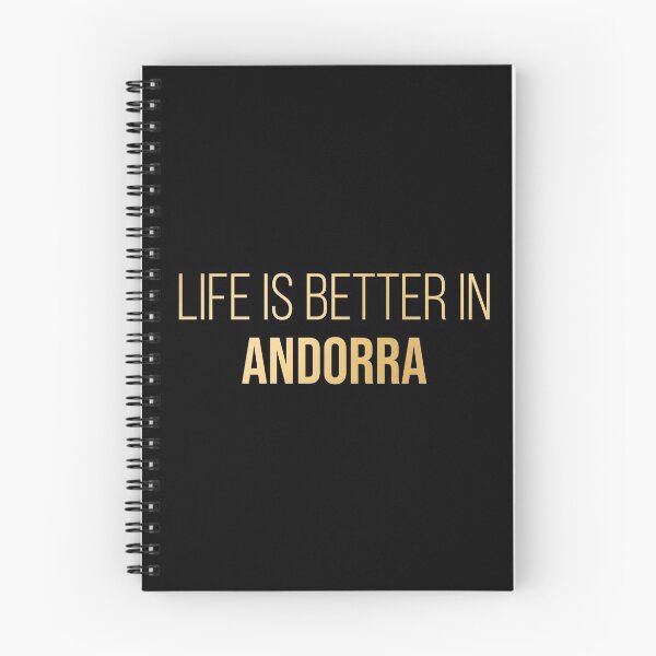 Item preview, Life is better in Andorra in Gold designed and sold by XCIV.