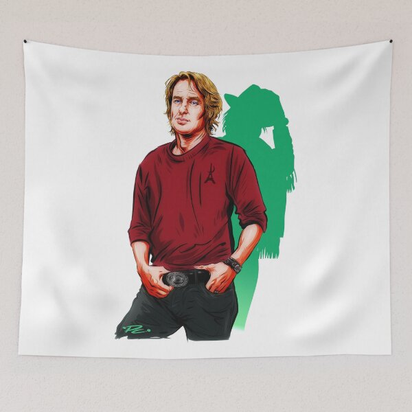 Item preview, Owen Wilson - An illustration by Paul Cemmick designed and sold by TIGERDAVER.