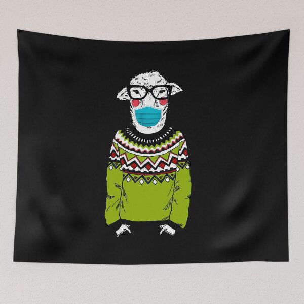 Item preview, Masked Sheep designed and sold by JOE4SHOP.