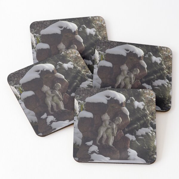 Item preview, Sculpture photography Cubids Harrogate Snow designed and sold by SMYTO.