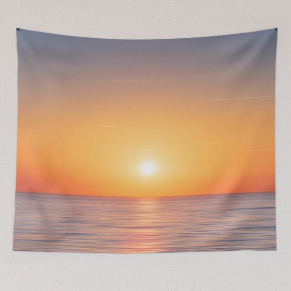 Item preview, Sunset over the Ocean stunning beach scene designed and sold by Natural-Designs.