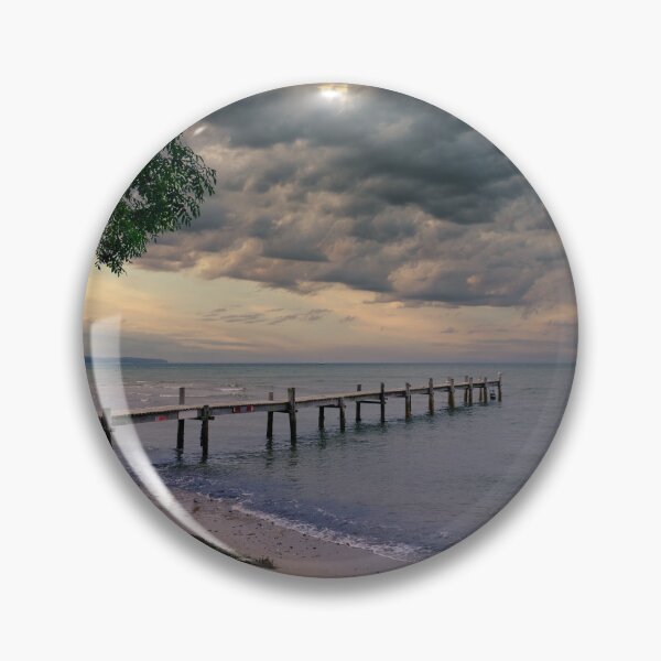 Item preview, Players Beach Isle Of Wight designed and sold by manateevoyager.