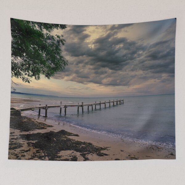 Item preview, Players Beach Isle Of Wight designed and sold by manateevoyager.