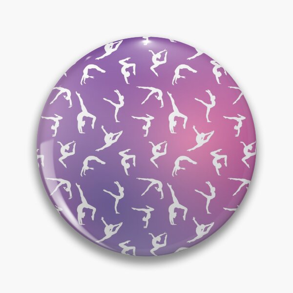 Item preview, Gymnast Dancer Pink Purple Collage designed and sold by Flexiblepeople.