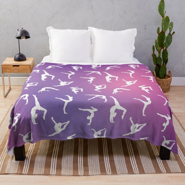 Item preview, Gymnast Dancer Pink Purple Collage designed and sold by Flexiblepeople.