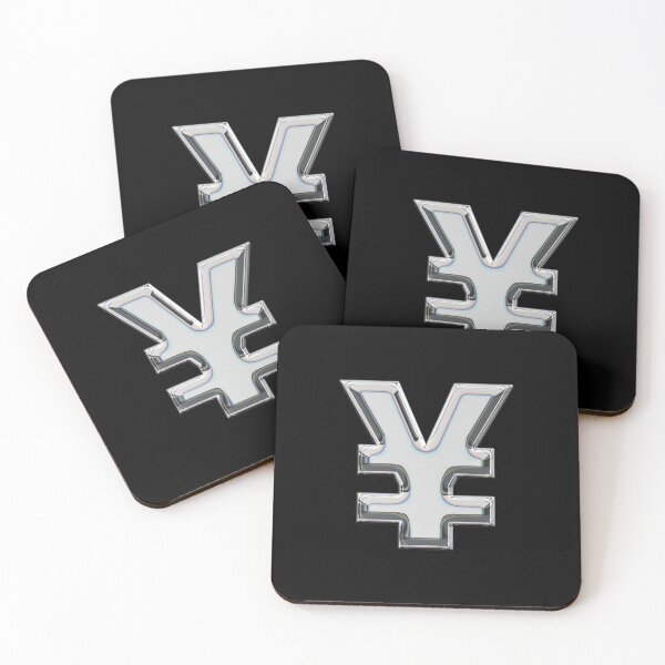 Item preview, Yen Symbol Chrome designed and sold by Samuel Restorick.
