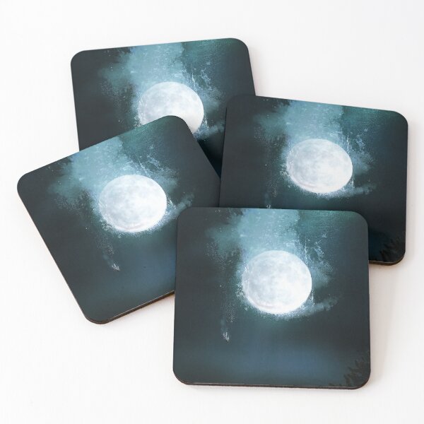 Item preview, falling moon designed and sold by arttrace.