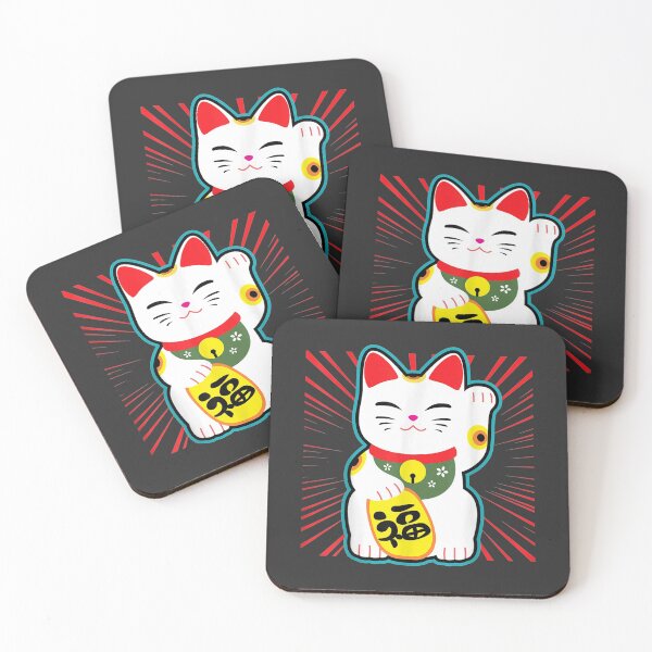 Item preview, Maneki-Neko Japanese Cat Of Good Luck And Prosperity designed and sold by debzj2edna.
