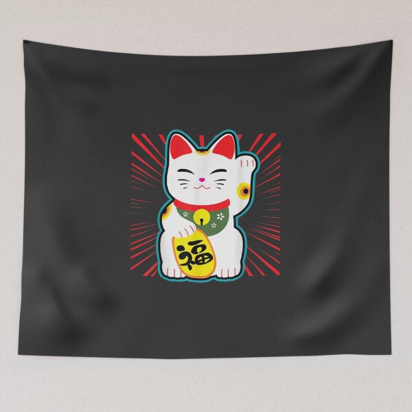 Item preview, Maneki-Neko Japanese Cat Of Good Luck And Prosperity designed and sold by debzj2edna.