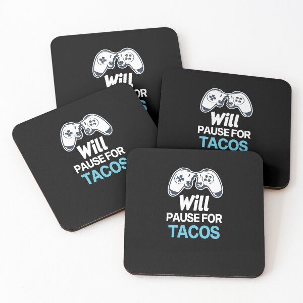 Item preview, Will Pause For Tacos designed and sold by All in One  Design.