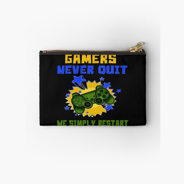 Item preview, Gamers Never Quit We Simply Restart designed and sold by JOE4SHOP.