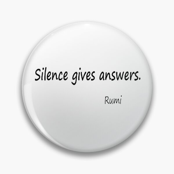Item preview, Silence for Answers. designed and sold by PeaceGiftsShop.