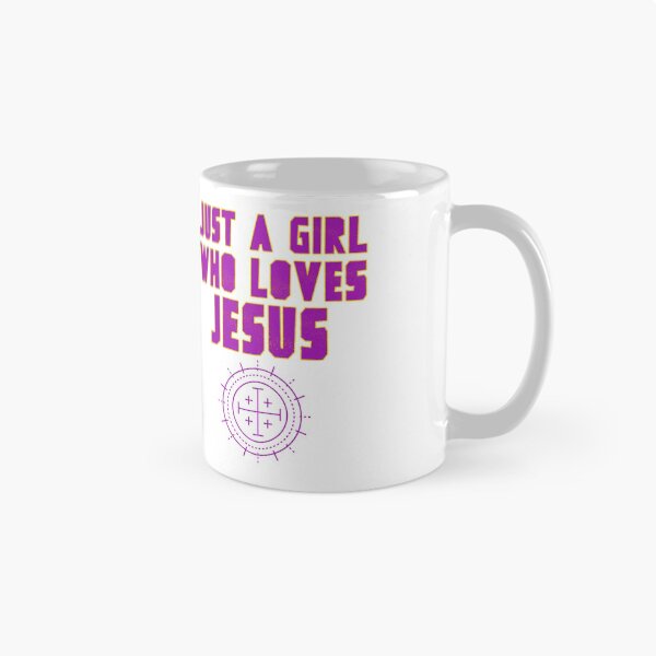 Item preview, Just a Girl Who Loves Jesus Gift ClassicT-Shirt designed and sold by colortrends.