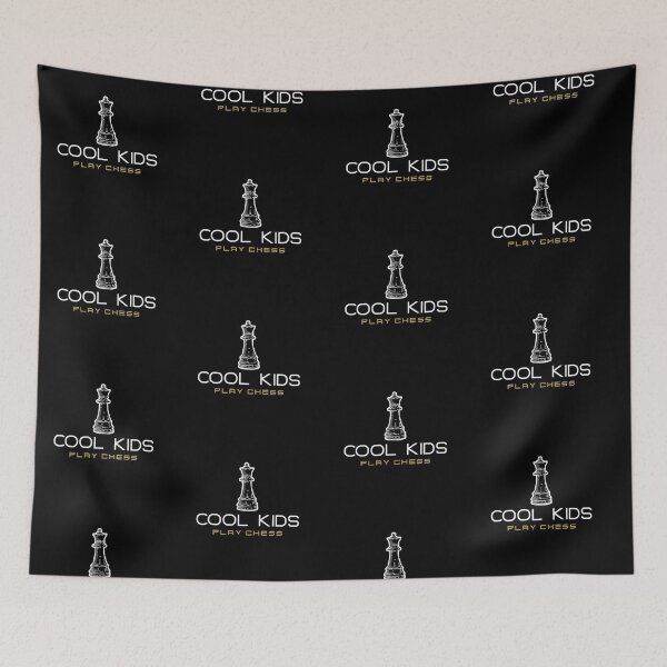 Item preview, Cool Kids Play Chess Queen Piece designed and sold by Captivation.