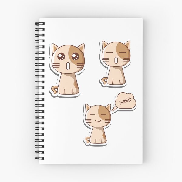 Item preview, The Future Is Feline - Cute Cat Sticker Pack designed and sold by Fioranoclthing.