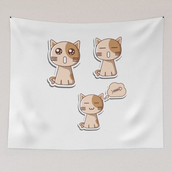 Item preview, The Future Is Feline - Cute Cat Sticker Pack designed and sold by Fioranoclthing.