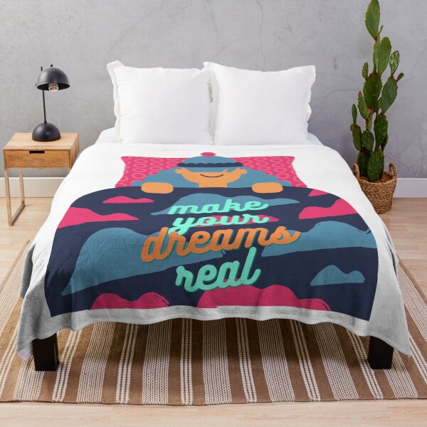 Item preview, Inspirational Make Your Dreams Real designed and sold by Nathalie Aynié.