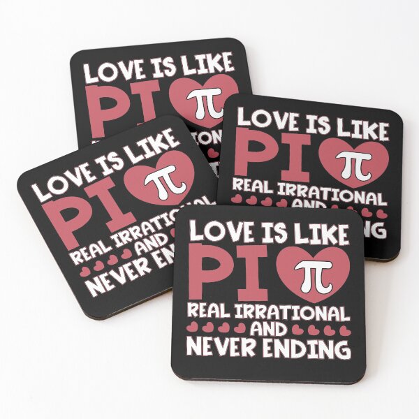 Item preview, Love Is Like Pi Real Irrational And Never Ending designed and sold by sesa10.