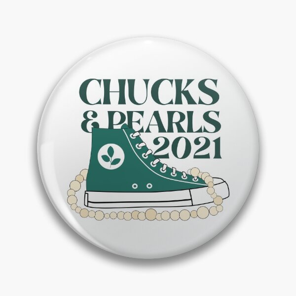 Item preview, Chucks And Pearls 2021: Kamala Harris designed and sold by Shash31.
