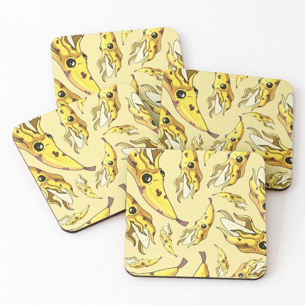 Item preview, Yellow banana squid fish mutation designed and sold by Arne Smet.
