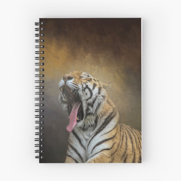 Item preview, Yawning Siberian Tiger designed and sold by Elisabeth Lucas.
