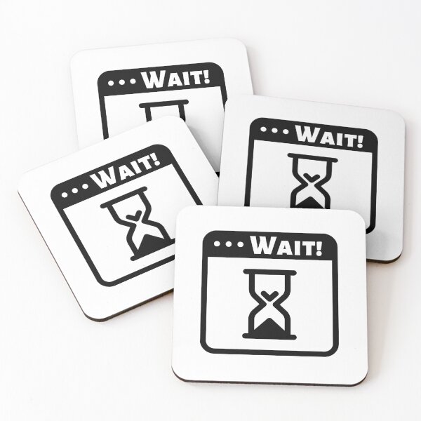 Item preview, Wait!, Just wait... designed and sold by AMS-ART.