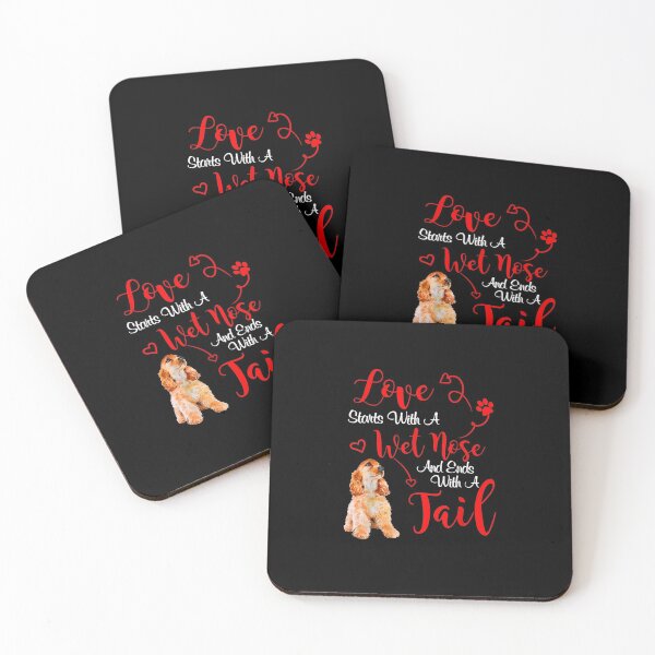 Item preview, My Cocker Spaniel Dog Is My Valentines Day designed and sold by PrintexDesigns.