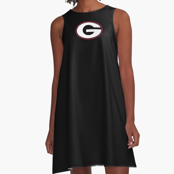 BEST SELLER - Uga Bulldogs Logo Merchandise A-Line Dress