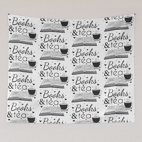 Item preview, Books and Tea designed and sold by ToATeaGifts.