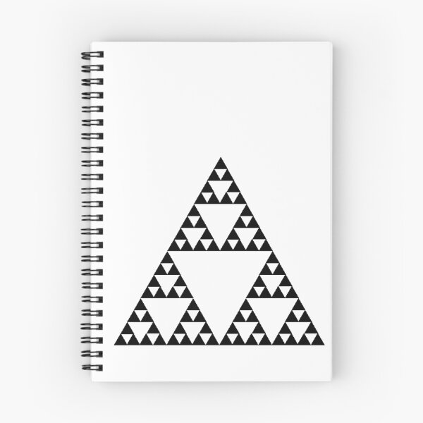Item preview,  Sierpinski Triangle Fractal Math Art designed and sold by SnappyBrick.
