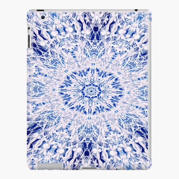 Slightly pink lace mandala iPad Snap Case