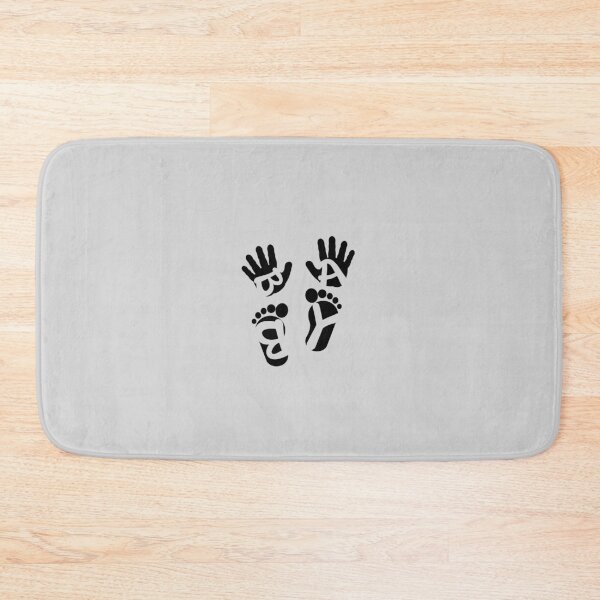 Item preview, Baby hands and feet (Black) designed and sold by CatMaGo.