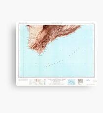 USGS TOPO Map Hawaii HI Hawaii South 349924 1961 250000 Metal Print