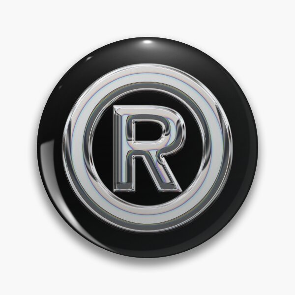 Item preview, Registered Symbol Chrome designed and sold by Samuel Restorick.