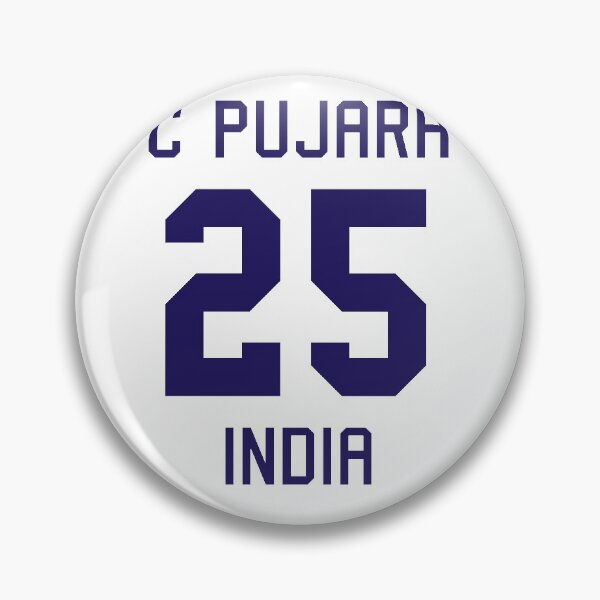 Item preview, Cheteshwar Pujara | 25 | Indian Cricket Jersey designed and sold by CHAMPION WARRIOR.